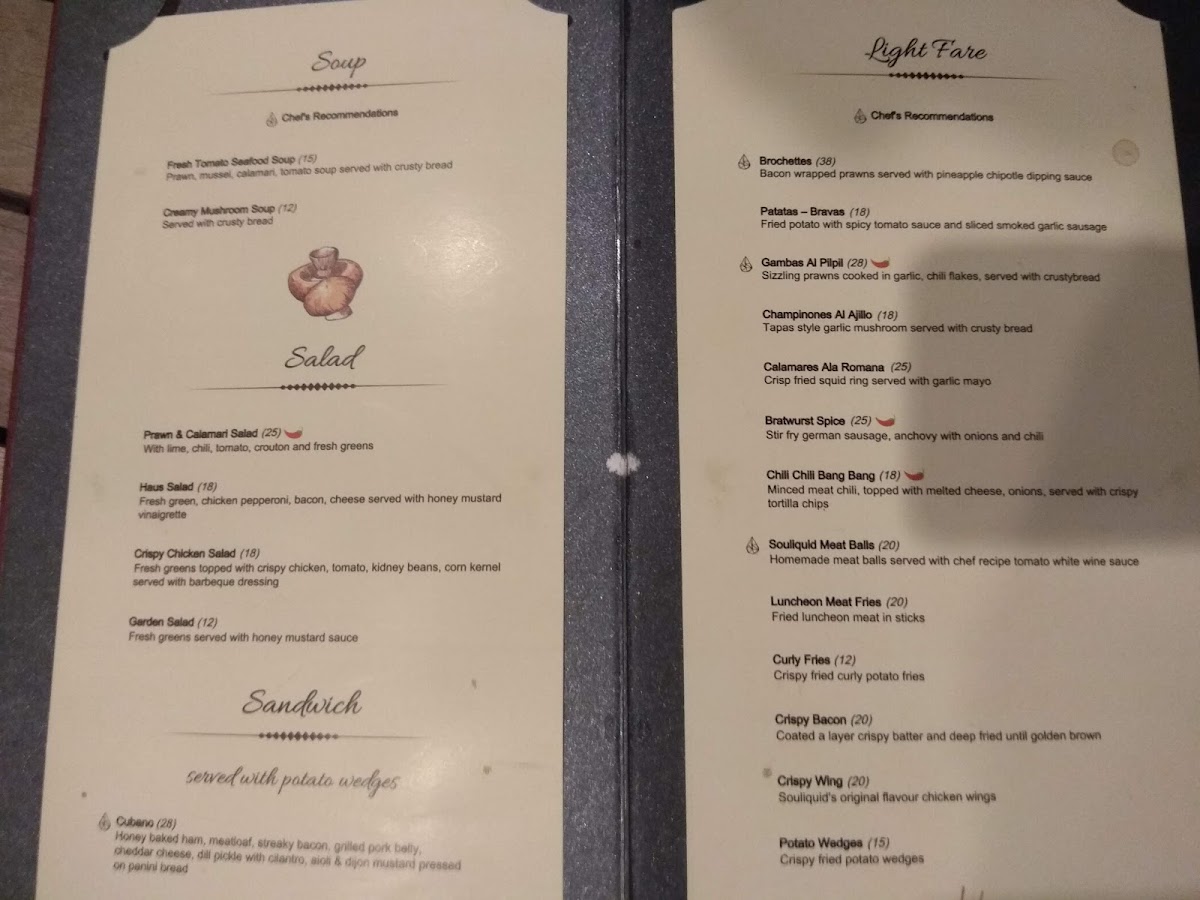 Souliquid Photo Menu 7
