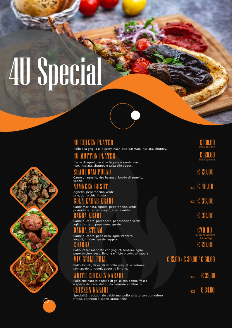 4U by Aitzaz Gondal Photo Menu 5