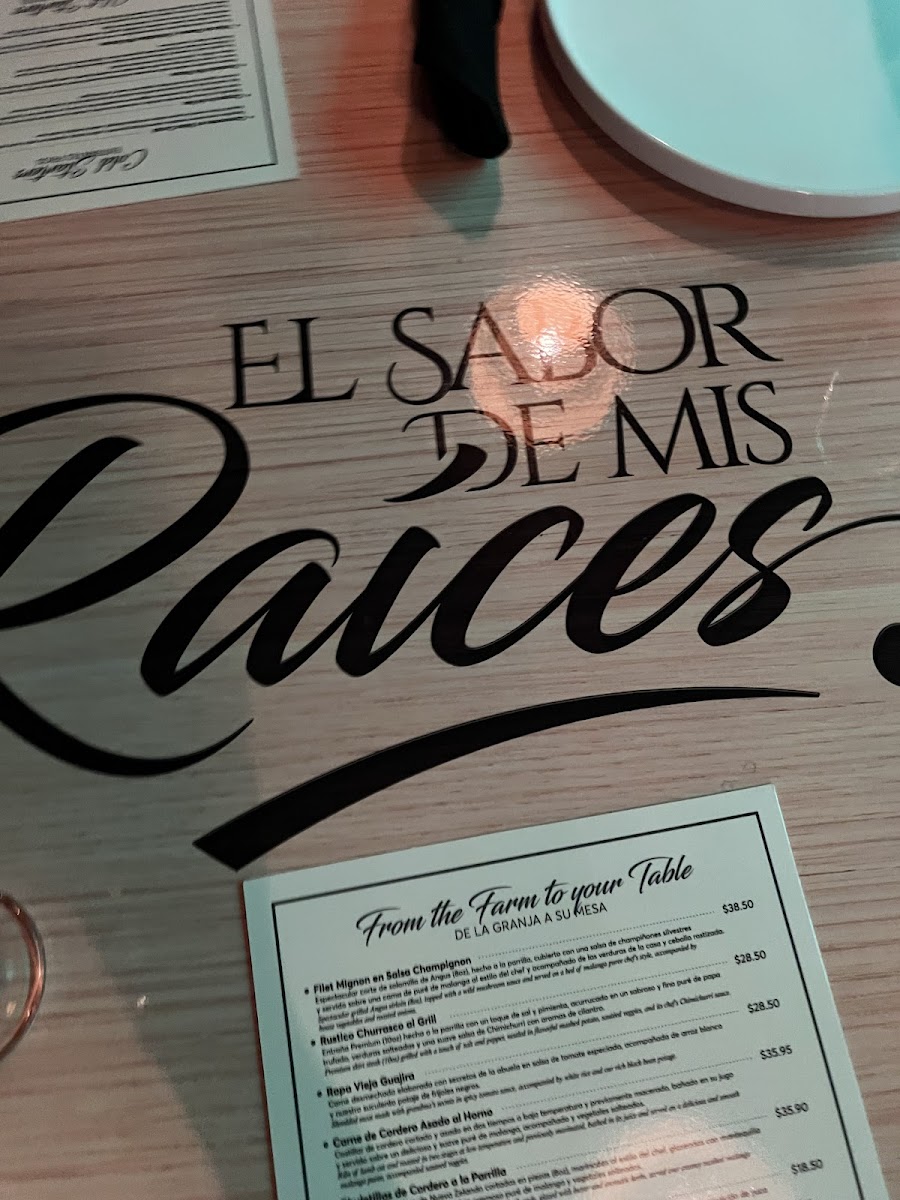 El Sabor de Mis Raíces Photo Menu 3