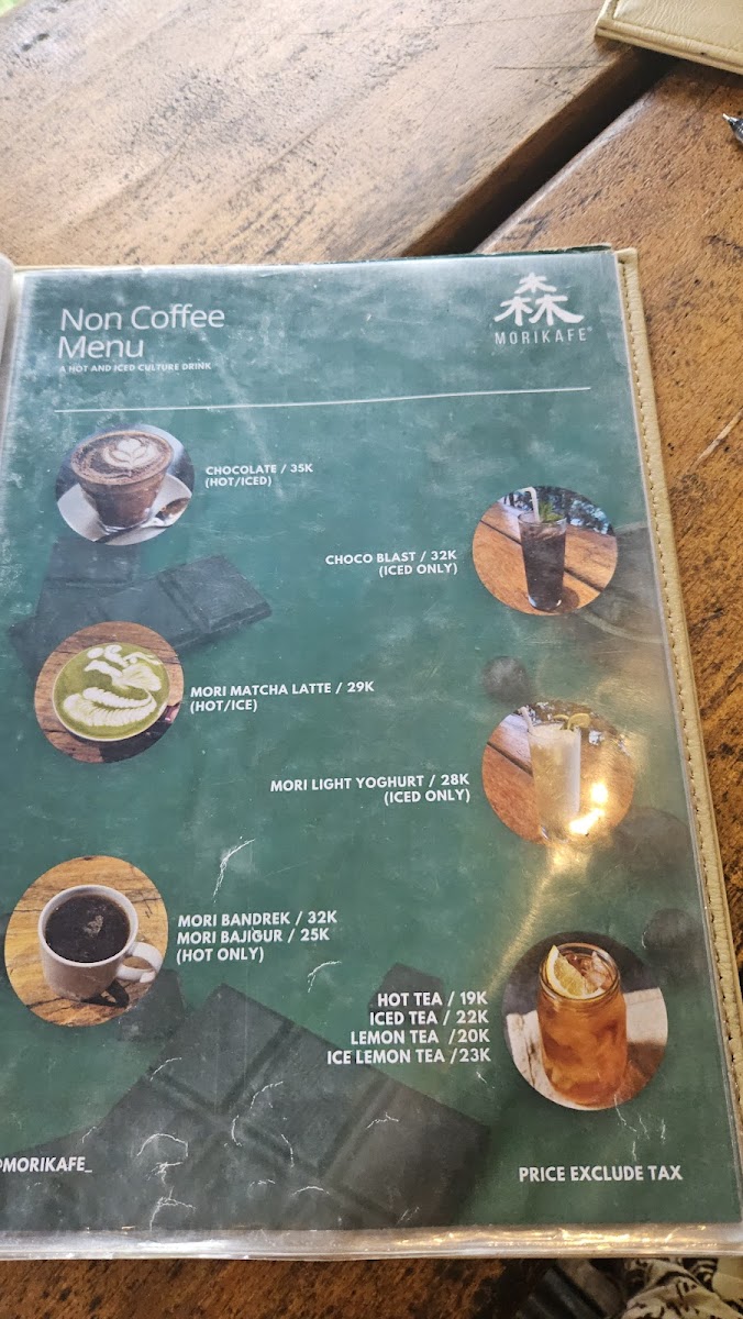 Morikafe Photo Menu 10