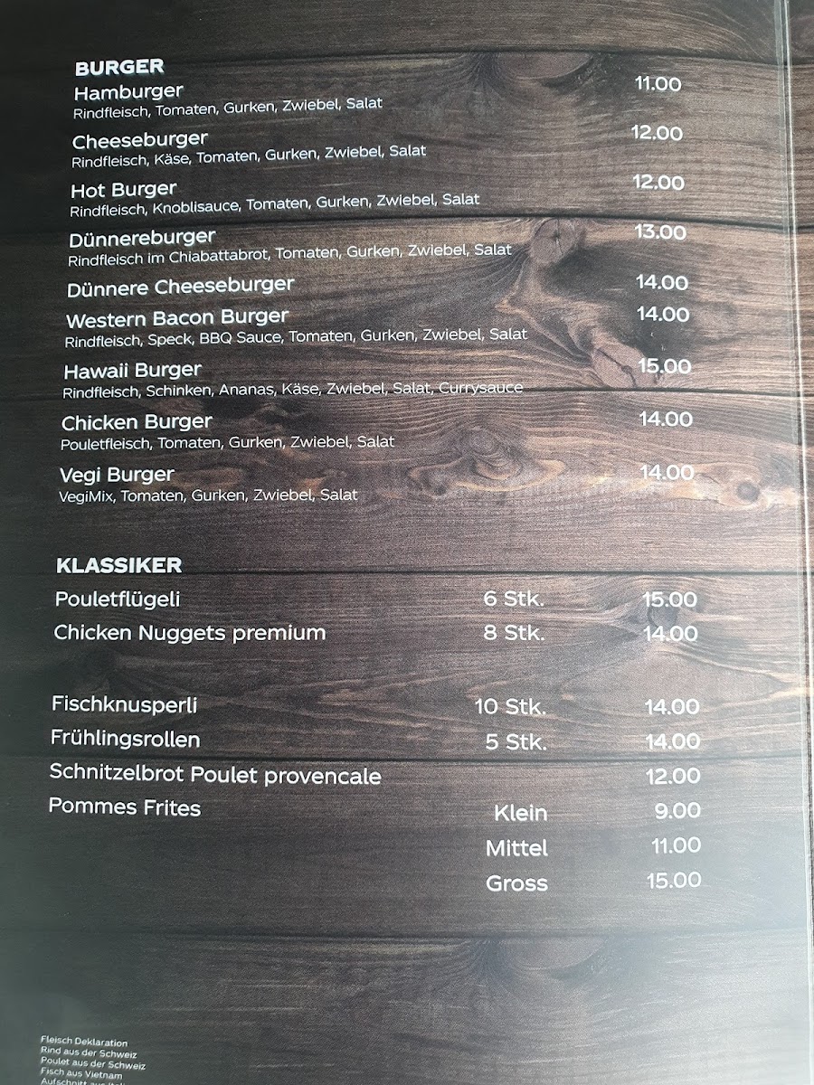 Kafi Dünnere Photo Menu 2