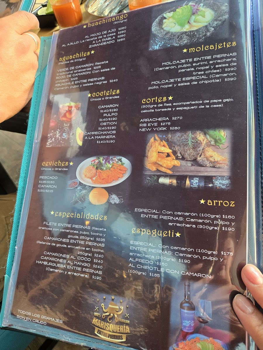 Marisqueria Entre Piernas Photo Menu 2