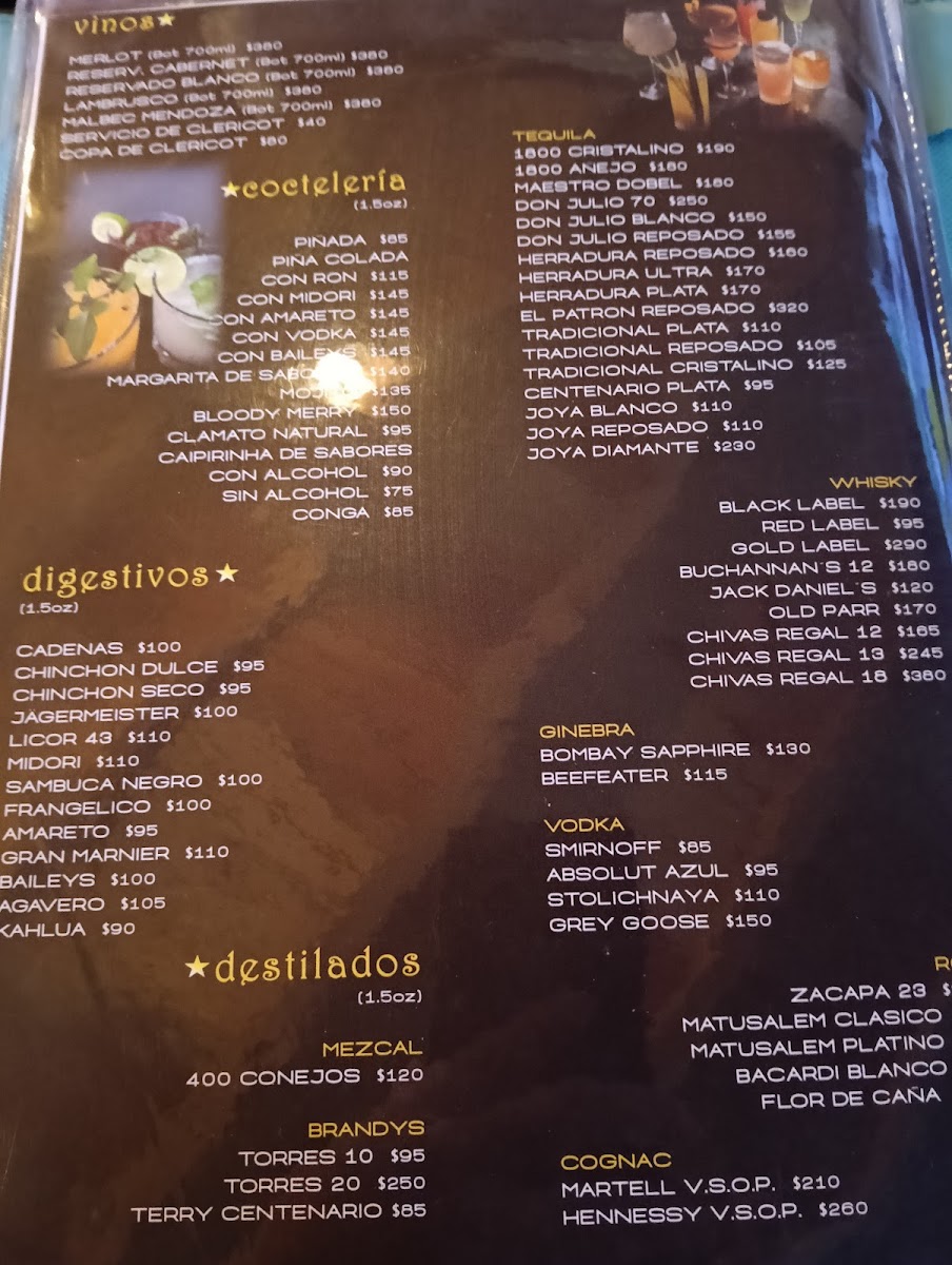 Marisqueria Entre Piernas Photo Menu 5
