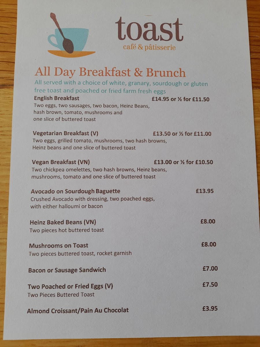 Toast Photo Menu 5