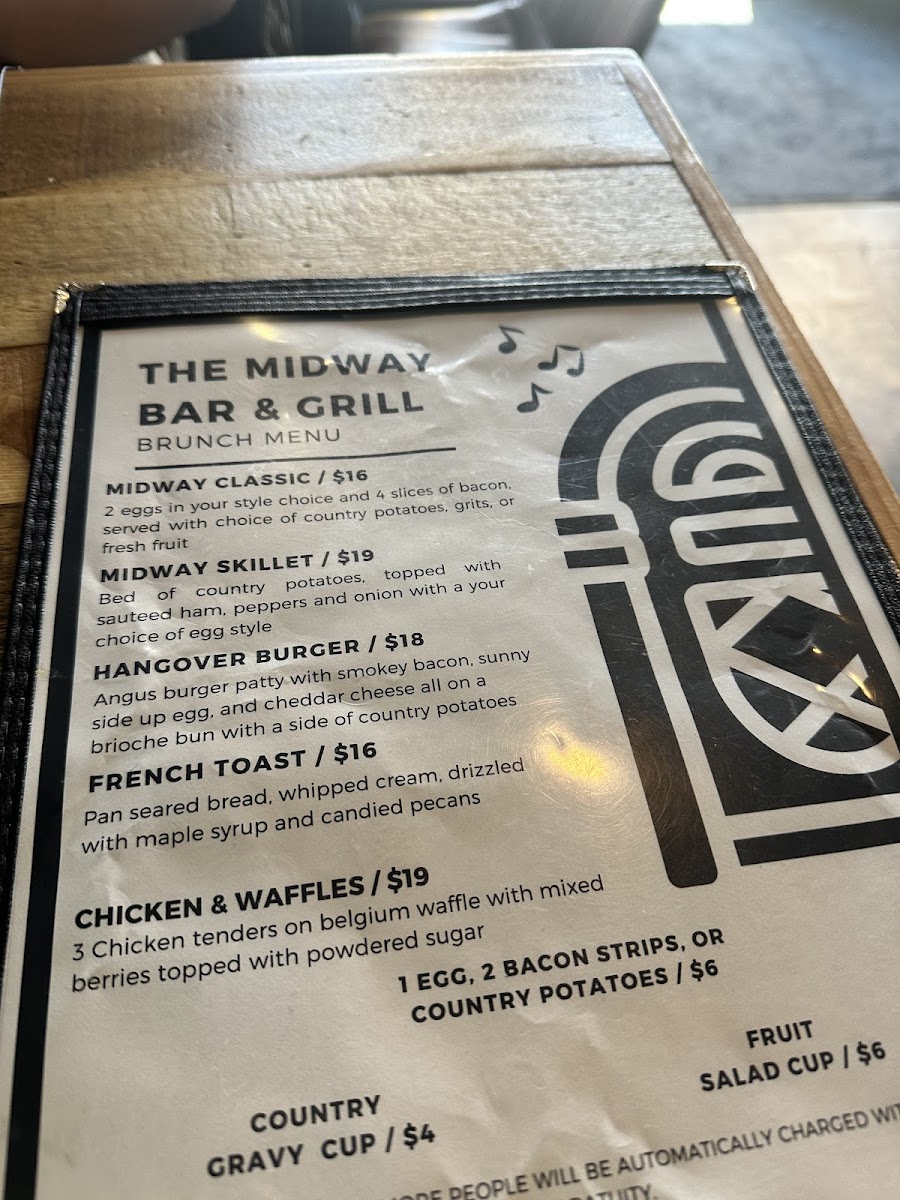The Midway Photo Menu 6