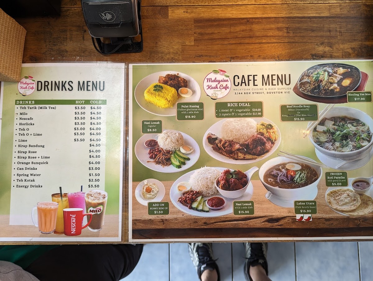 Malaysian Kueh Cafe Photo Menu 7