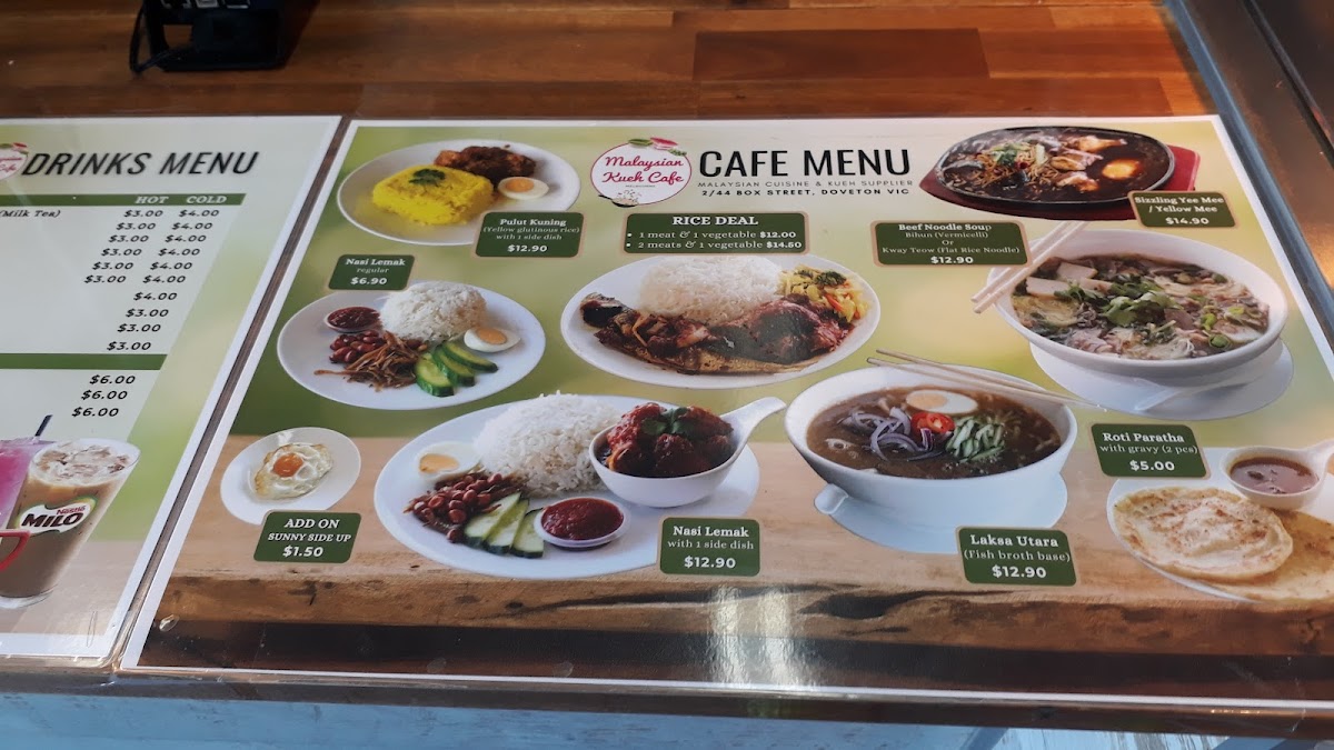 Malaysian Kueh Cafe Photo Menu 9