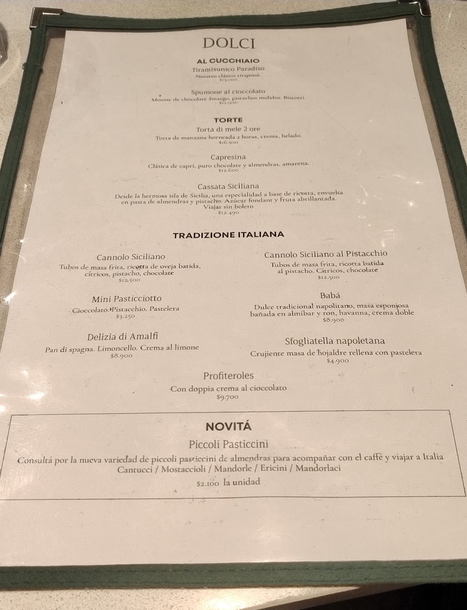 Cucina Paradiso Caballito Photo Menu 3