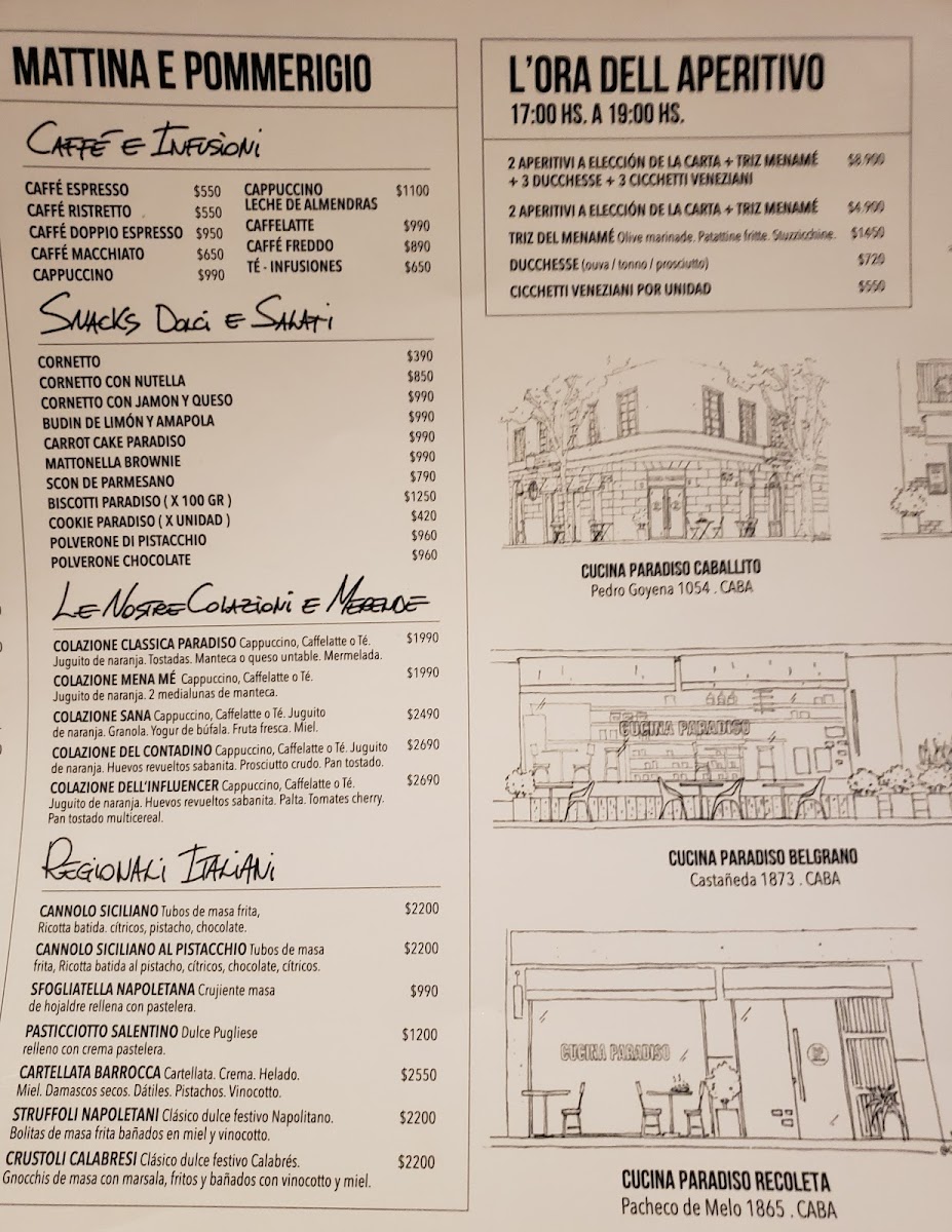 Cucina Paradiso Caballito Photo Menu 7
