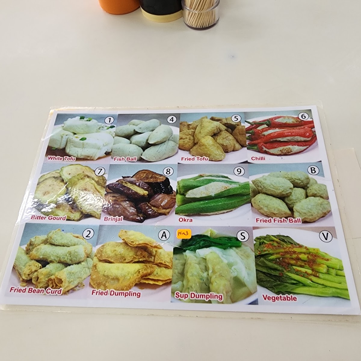 Foong Foong Yong Tau Foo Photo Menu 3
