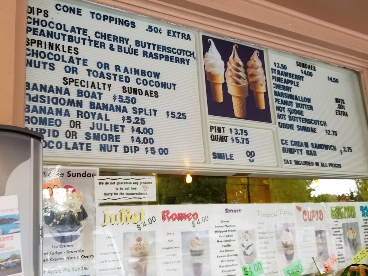 Humpty Dumpty Ice Cream & Subs Photo Menu 3