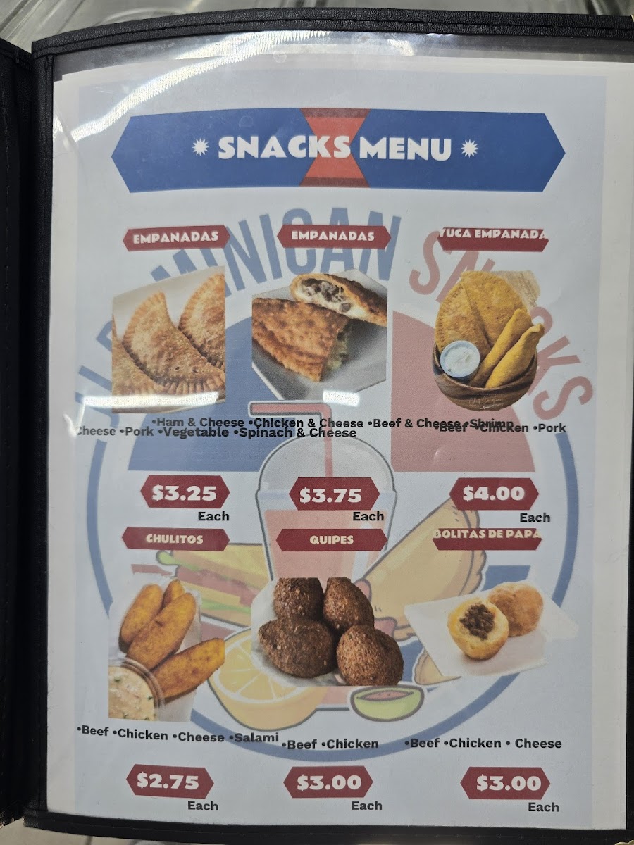 JJ Dominican Snacks Photo Menu 6
