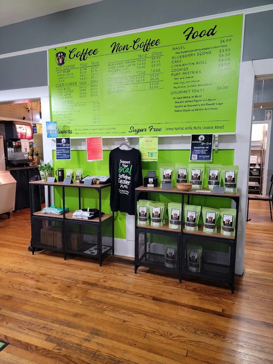 Hometown Bowls proudly serving Barking Bee Coffee Photo Menu 4