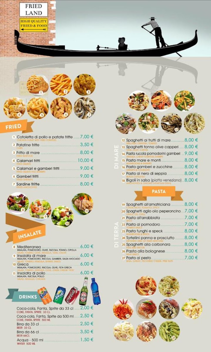 Fried Land/ fresh pasta to go Photo Menu 2