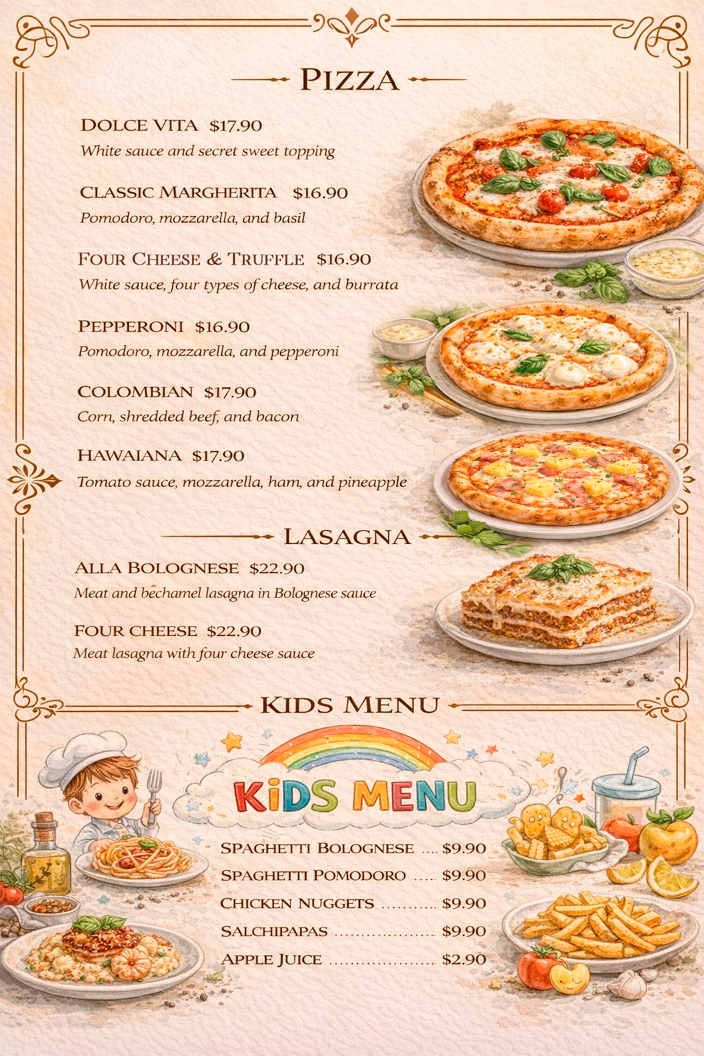 ANONIMO Trattoria Photo Menu 5