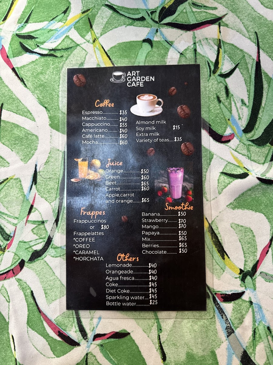 Art Garden Cafe Photo Menu 6