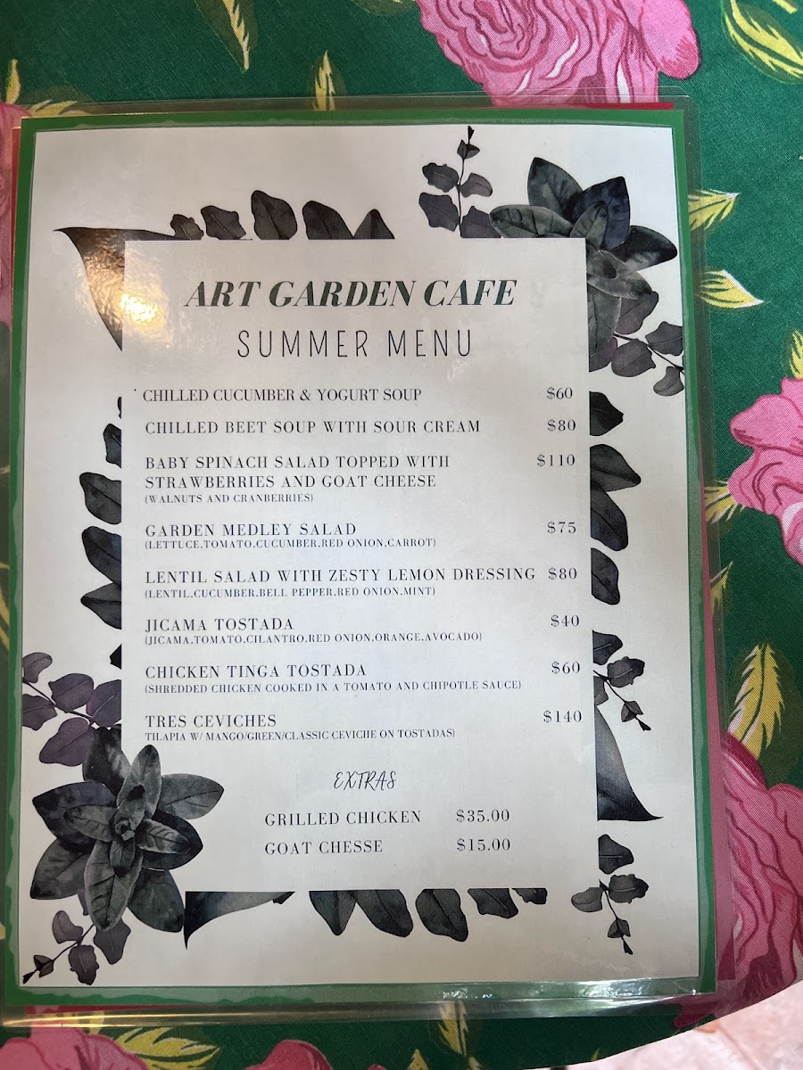 Art Garden Cafe Photo Menu 7