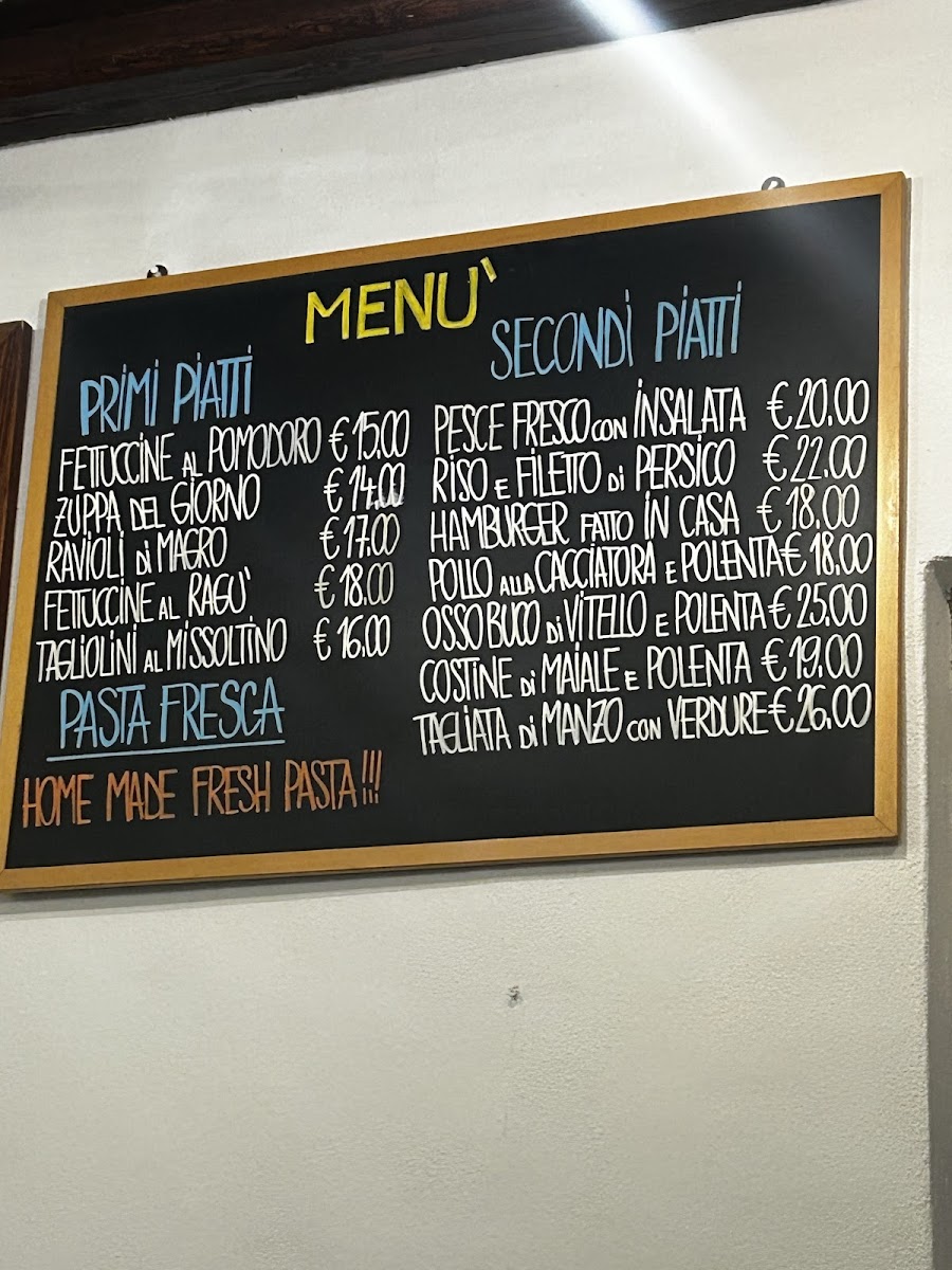 Trattoria San Giacomo Photo Menu 1