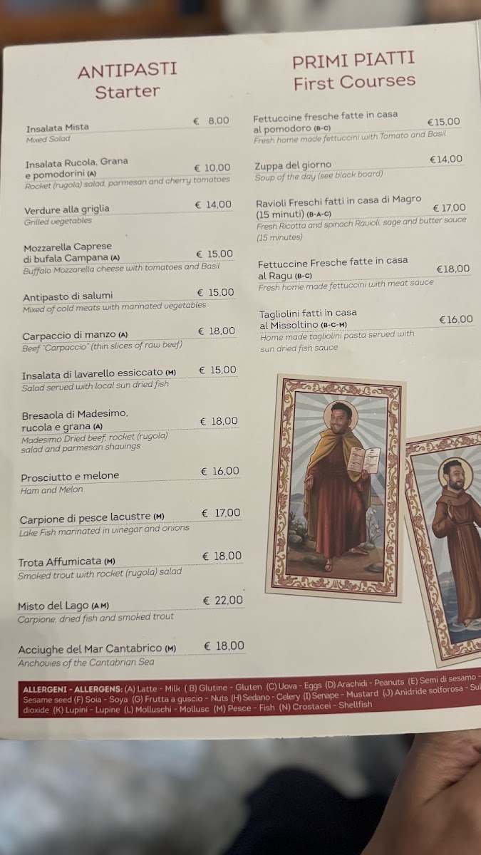 Trattoria San Giacomo Photo Menu 4