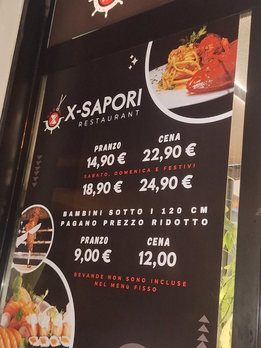 X-Sapori Restaurant Photo Menu 1