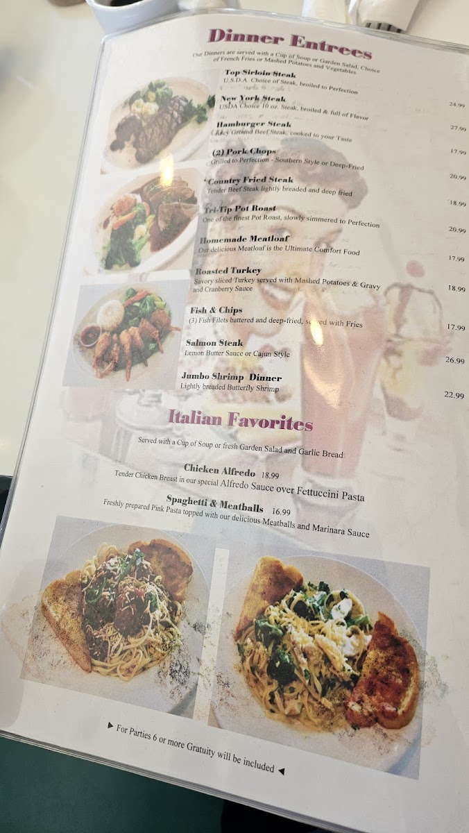 Ozzie's Diner Photo Menu 7