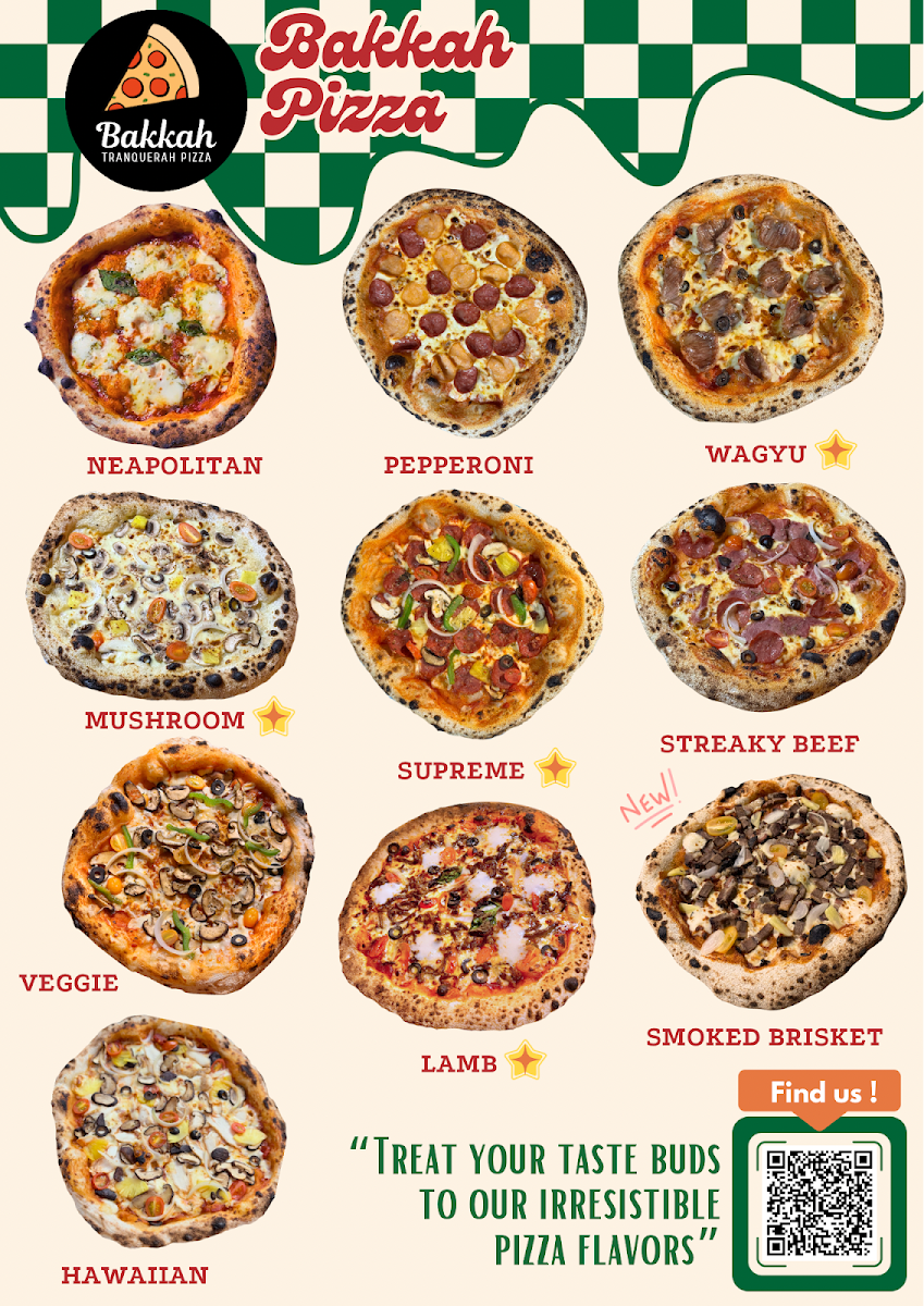 Bakkah Pizza Photo Menu 2