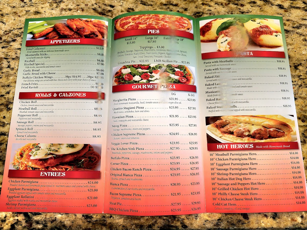 Detroit Pizza Joint Photo Menu 3
