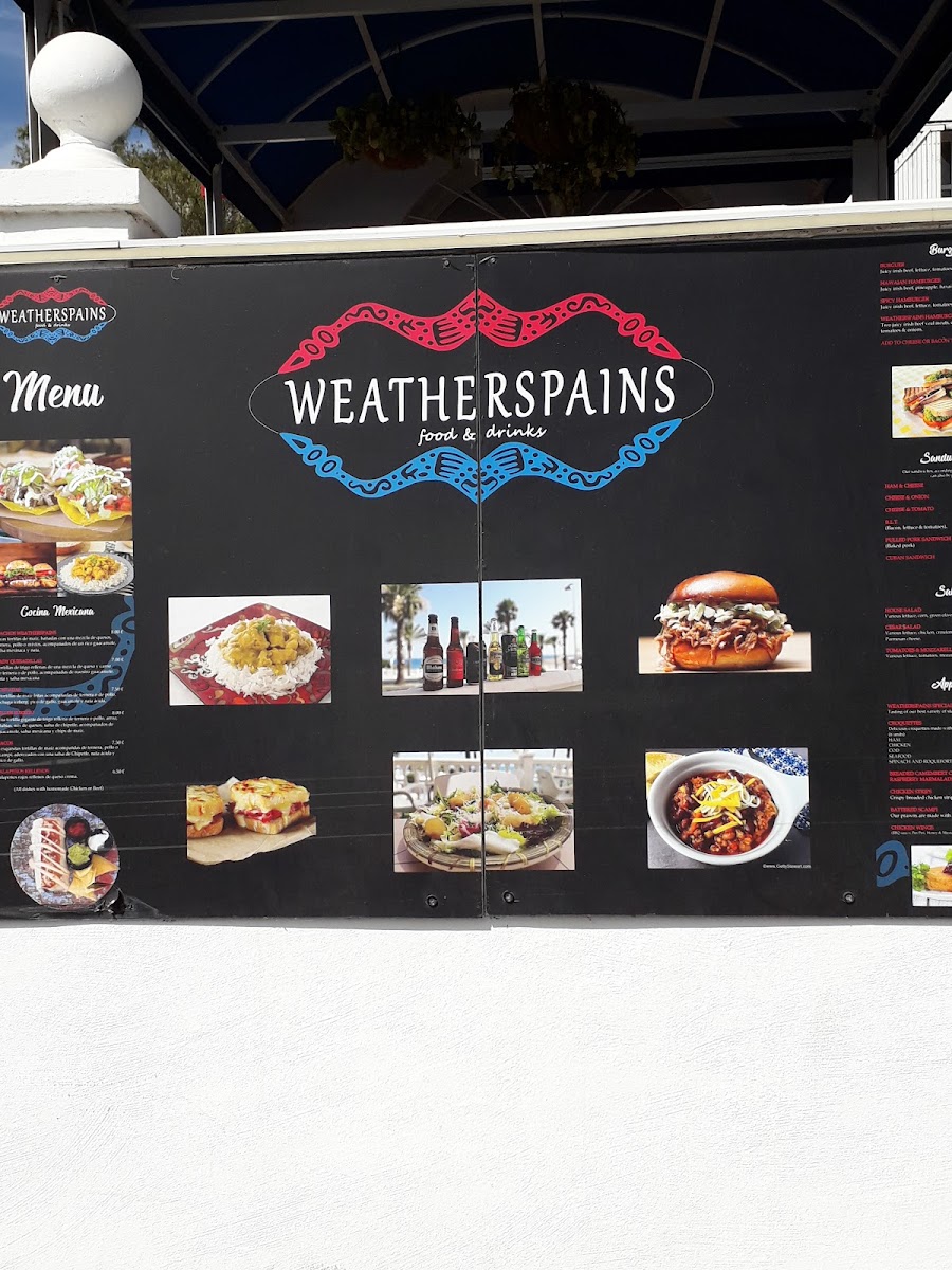 THE WEATHER OF SPAIN Photo Menu 8