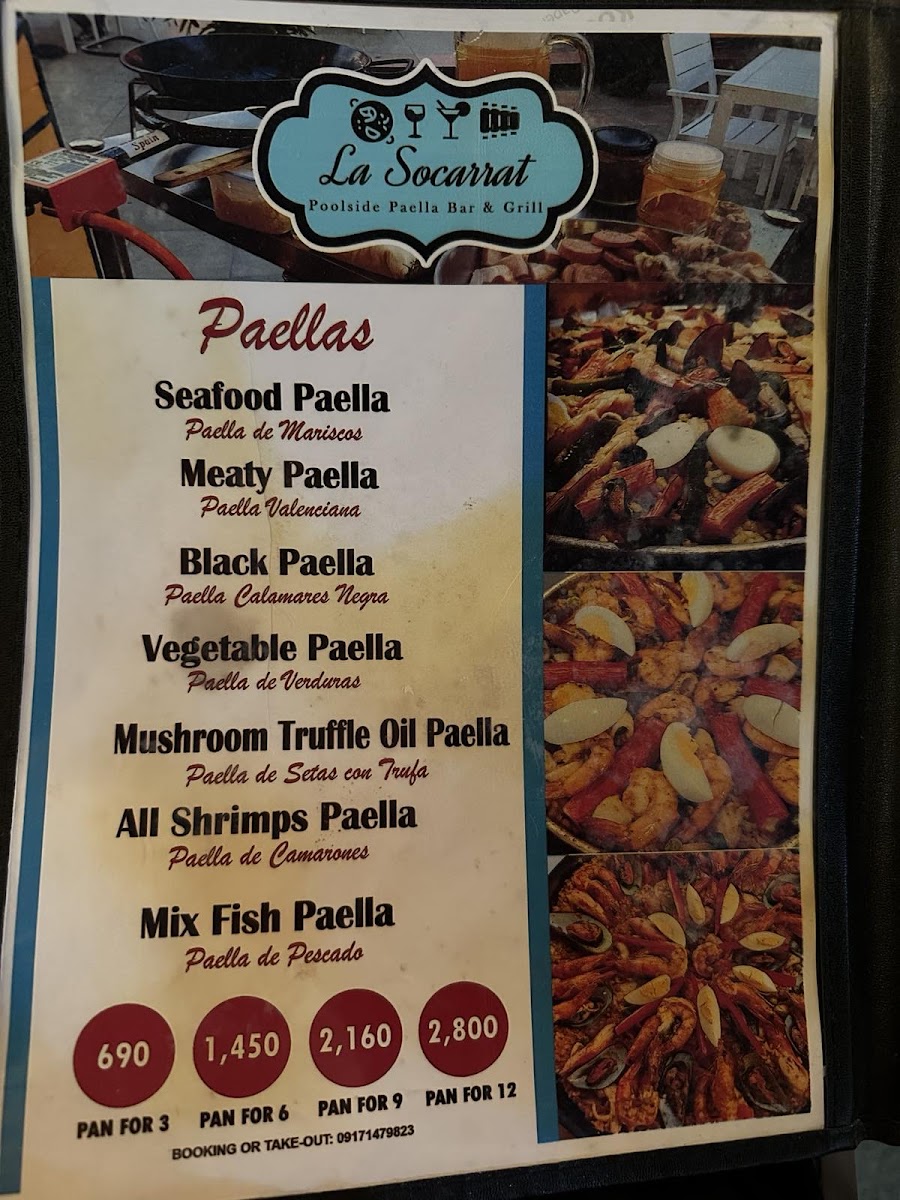 La Socarrat Paella Grill and Restobar Photo Menu 10