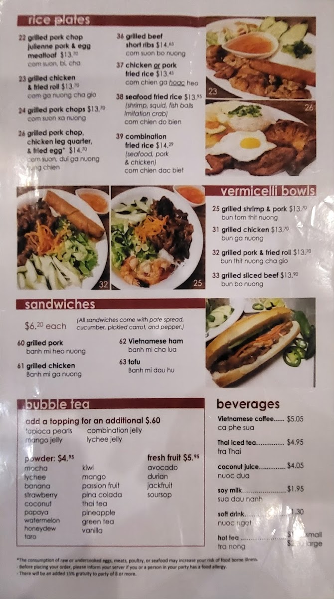 MaMa’s Pho Photo Menu 5