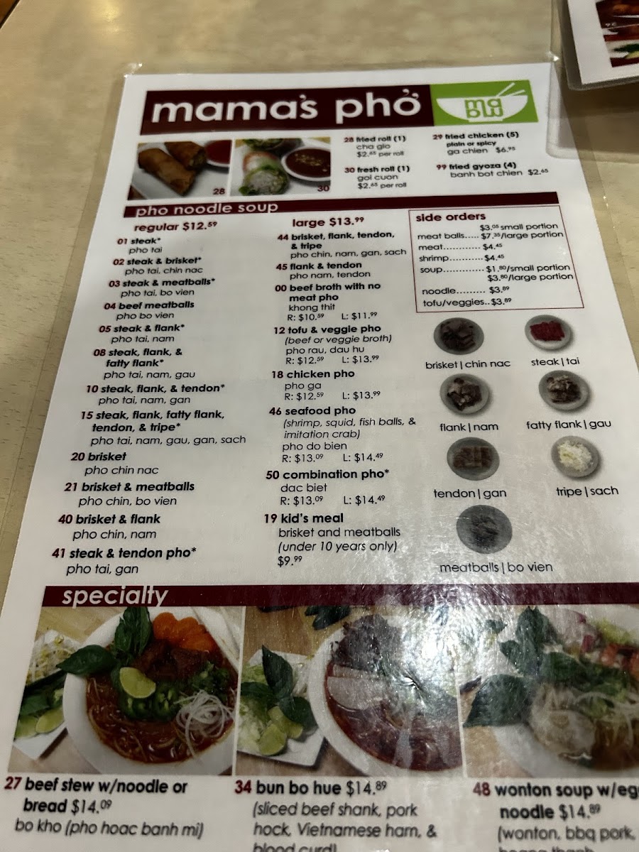 MaMa’s Pho Photo Menu 7