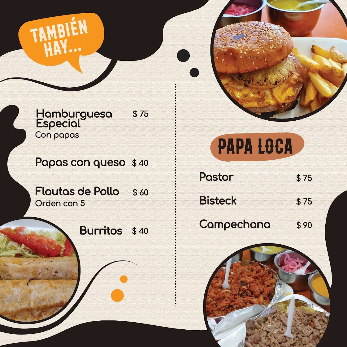 La Tapatía Photo Menu 2