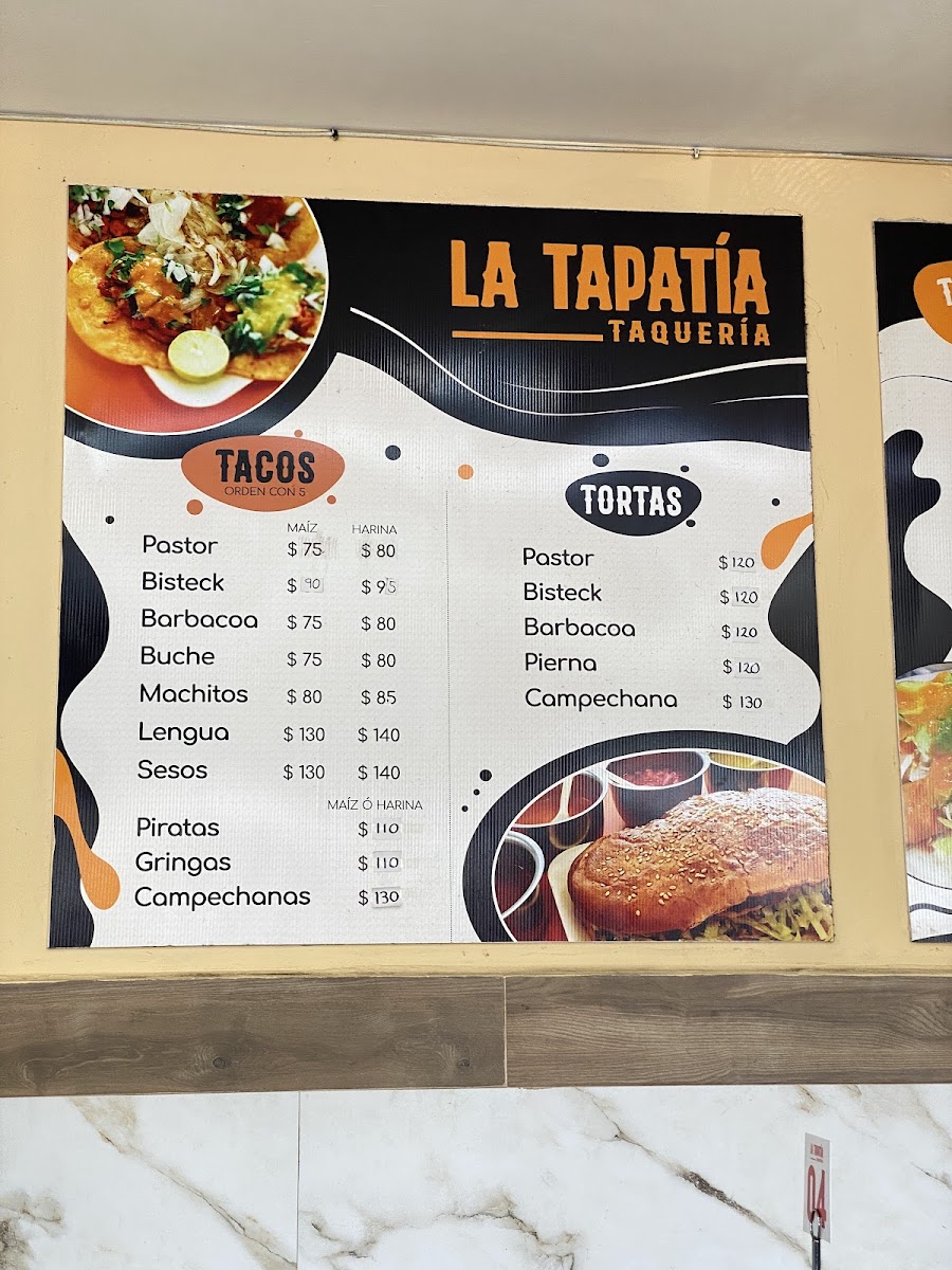 La Tapatía Photo Menu 7