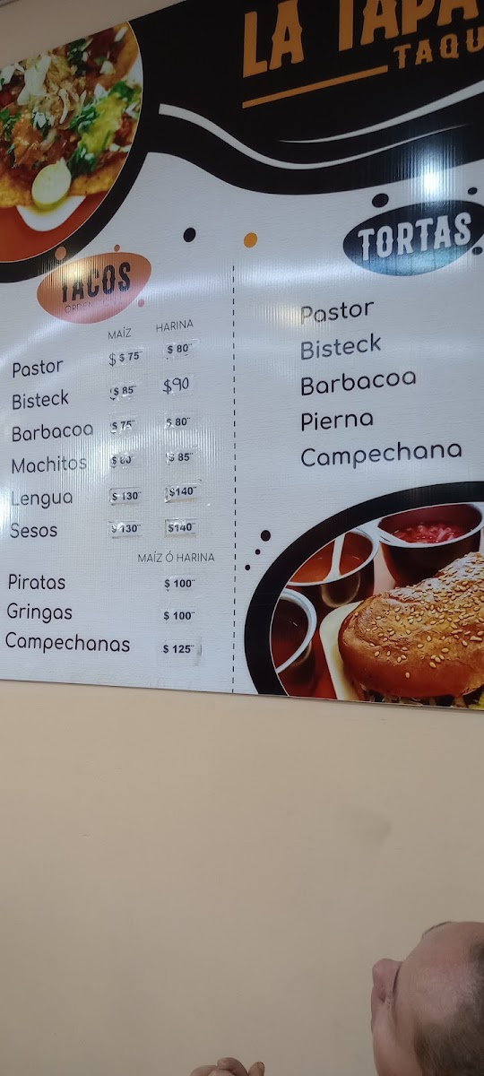 La Tapatía Photo Menu 9