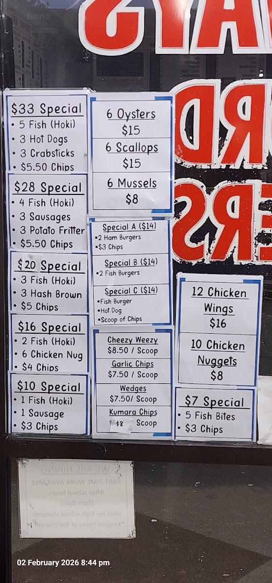 Greerton Takeaways Photo Menu 4