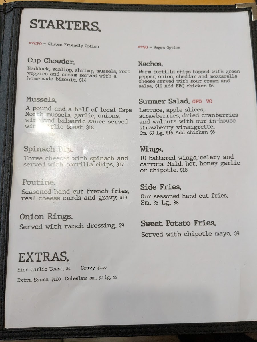Morrison's Restaurant Photo Menu 2