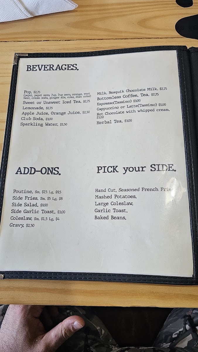Morrison's Restaurant Photo Menu 9