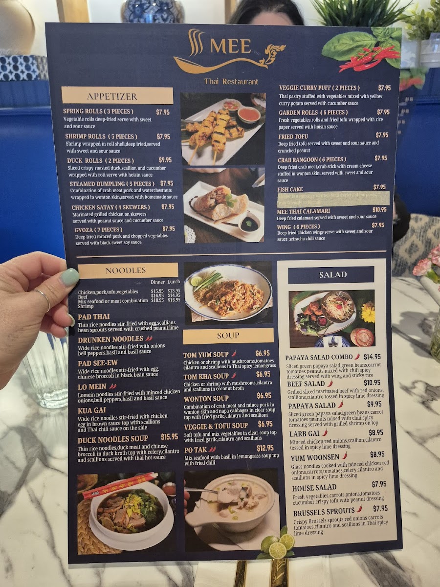 MeeThai Restaurant Photo Menu 9