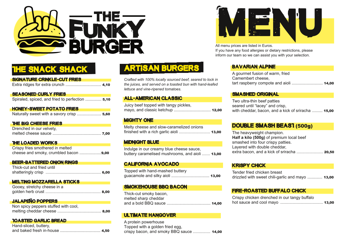 Zum Südlager - Burger Bar Photo Menu 1