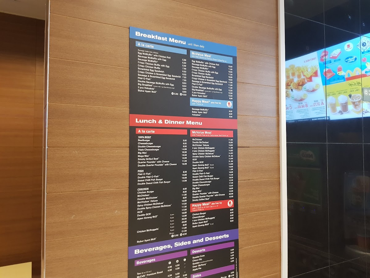 McDonald's Underwater World Langkawi Photo Menu 7