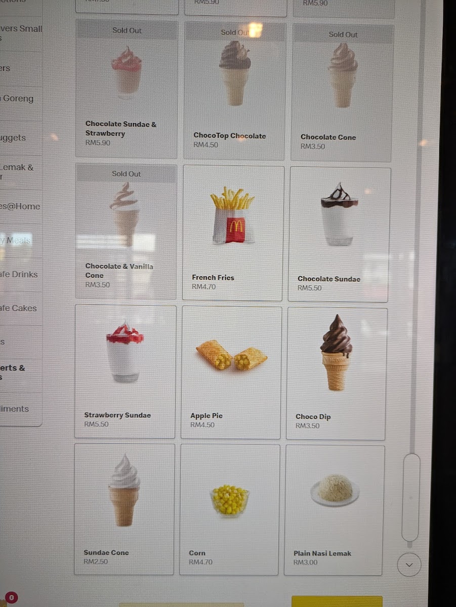 McDonald's Underwater World Langkawi Photo Menu 8