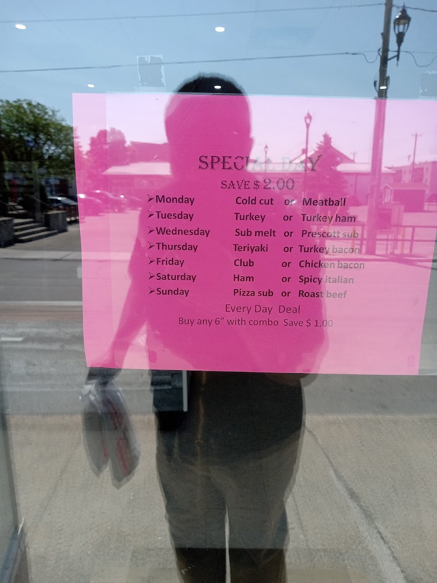 Prescott Sub Shop Photo Menu 4