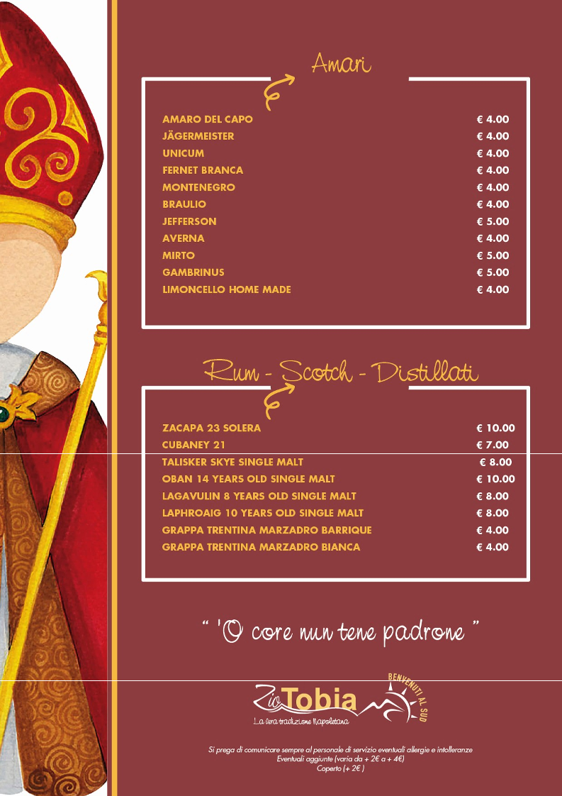 Zio Tobia Pizzeria | Braceria | Friggitoria Photo Menu 9