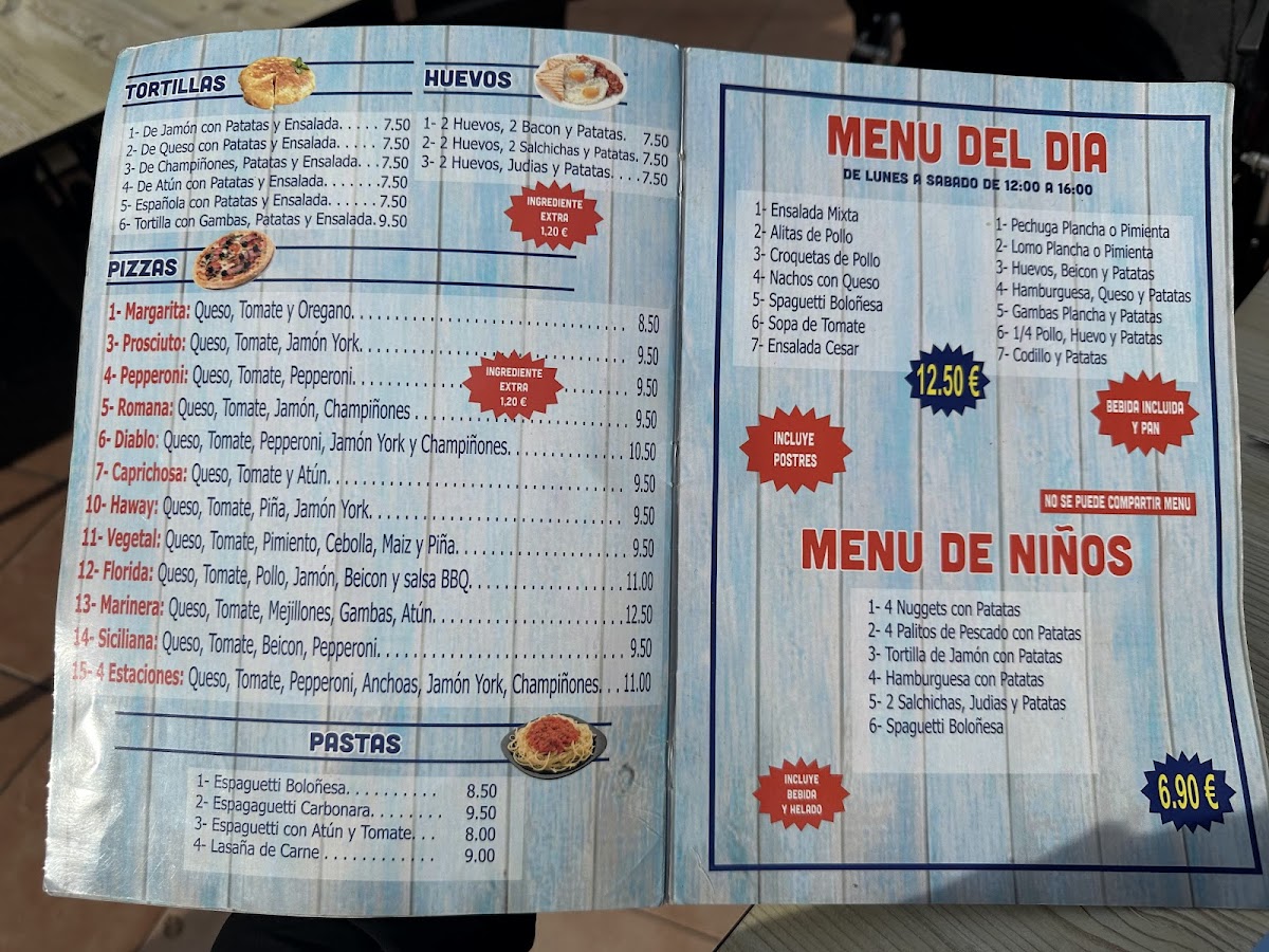 Pablo Family Foods Photo Menu 1