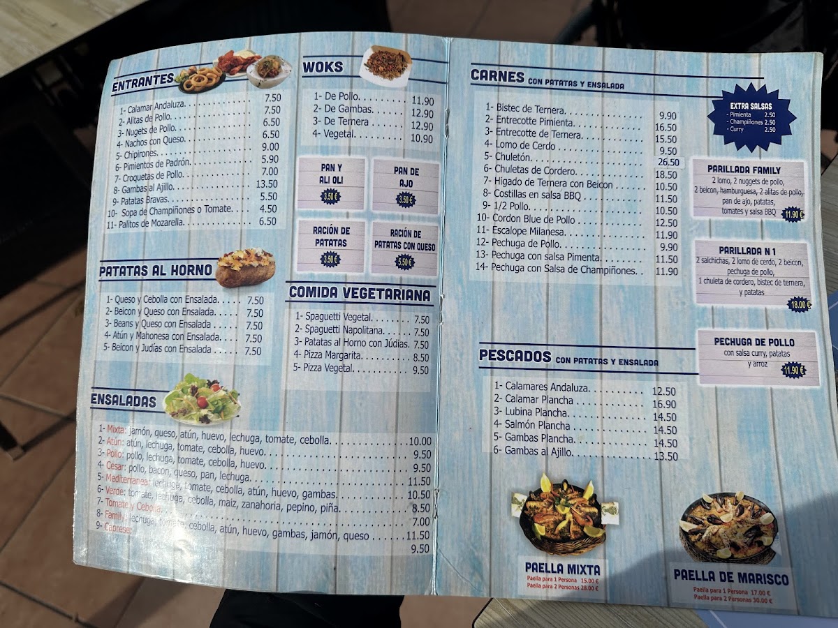 Pablo Family Foods Photo Menu 2