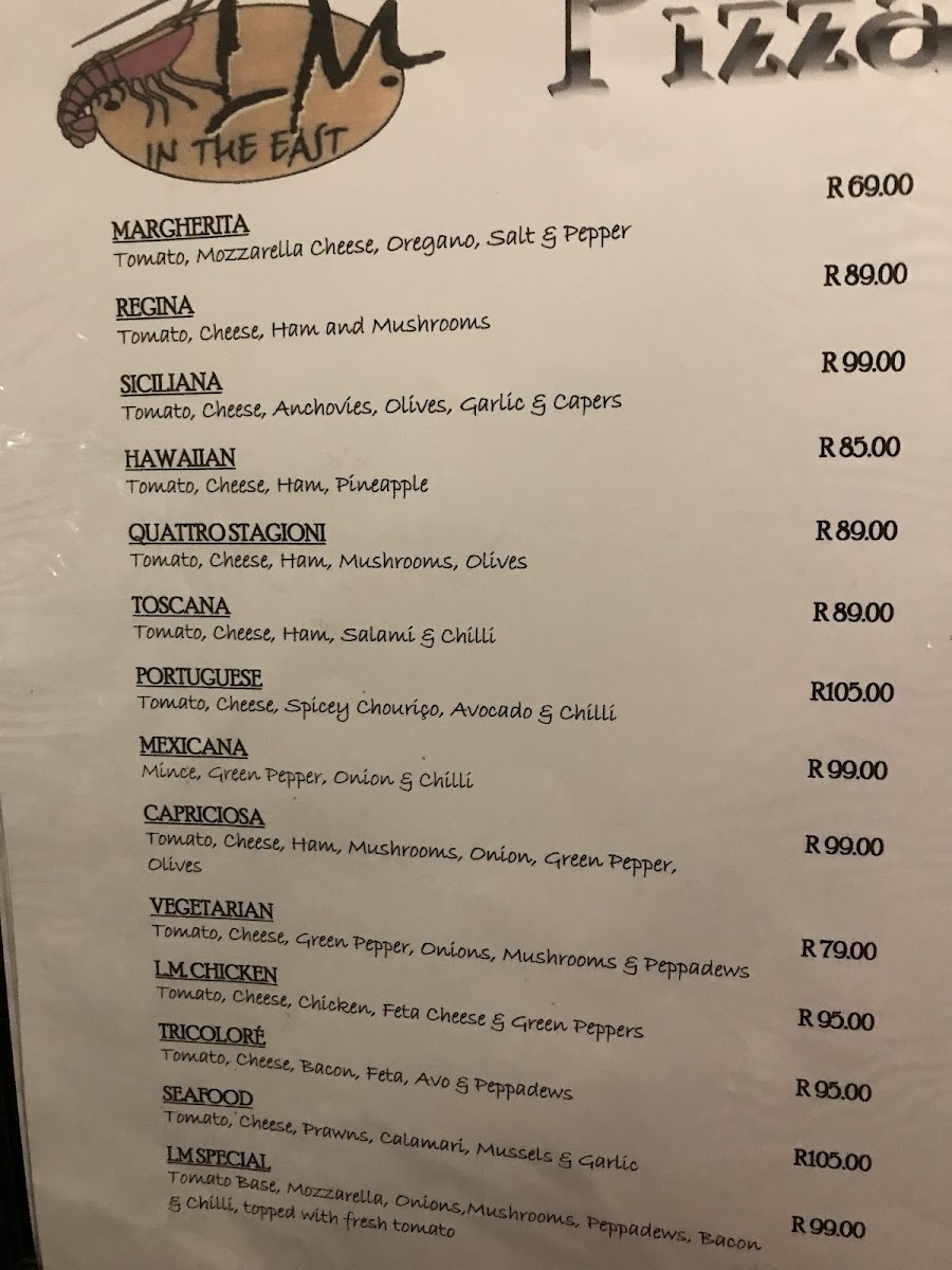 LM in the East. Photo Menu 4
