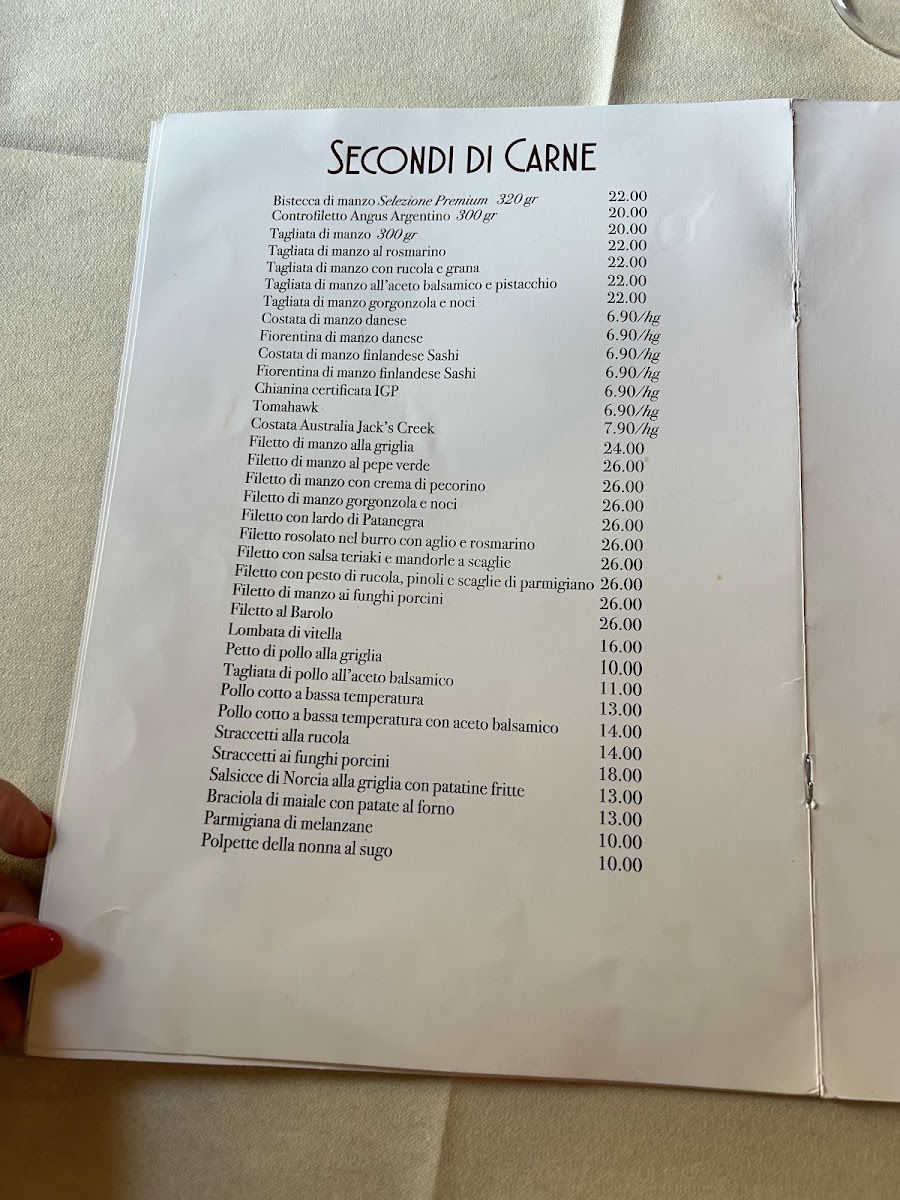 Joseph Ristorante Photo Menu 1