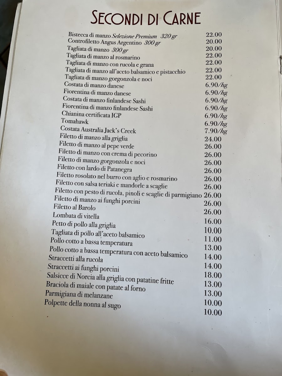 Joseph Ristorante Photo Menu 9