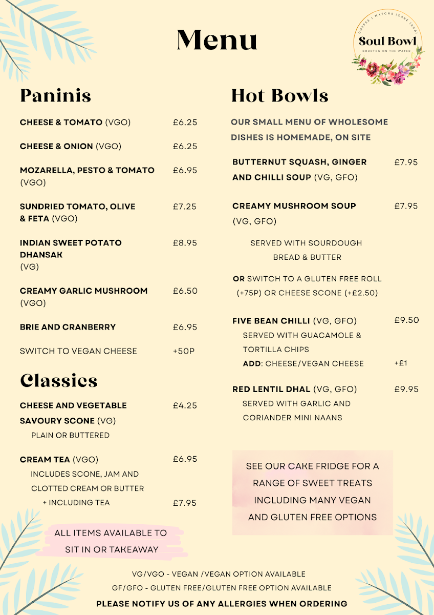 Soul Bowl Photo Menu 3