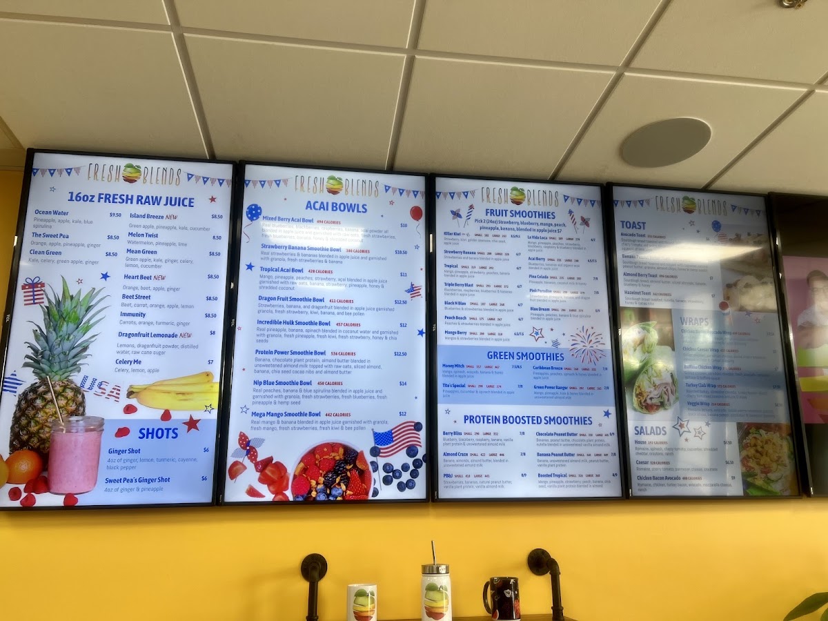 Fresh Blends Photo Menu 5